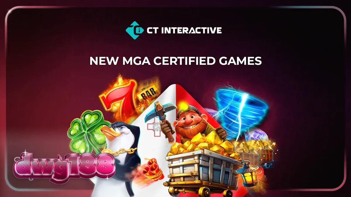 Deretan permainan slot terbaru dari CT Interactive yang telah mendapatkan sertifikasi MGA.
